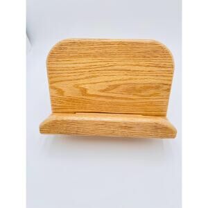 Handcrafted Wood Collapsible Stand for Cookbook or Tablet - Countertop to Drawer
